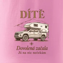Dítě dovolená začala já na nic nečekám obytný pick-up