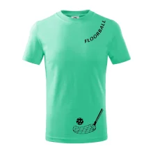 Floorball nápis šikmo