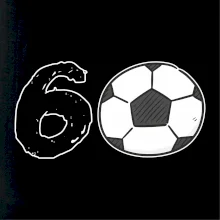Fotbal kulaté narozeniny 60