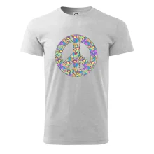 Peace symbol mandela