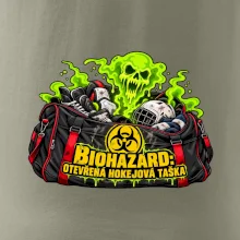 Biohazard otevřená hokejová taška