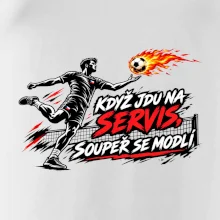 Nohejbalový pekelný servis