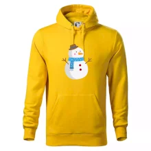 Sněhulák se šálou