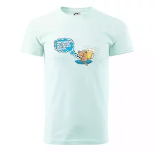 Žádnou malinovku, ale pivo