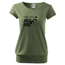 Černobílá holka, která miluje knihy - Vaše jméno