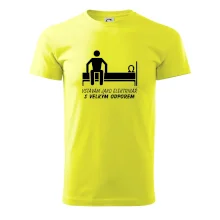 Vstávám jako elektrikář s velkým odporem