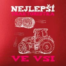 Traktoristka - nejjepší ve vsi