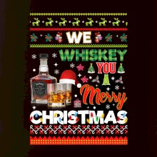 We Whiskey you a Merry Christmas