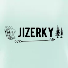 Jizerky nápis
