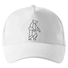 Geometrie lední medvěd stojící