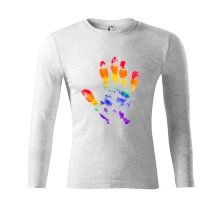 LGBT hand print