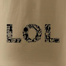 LOL nápis
