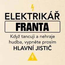 Jméno - Elektrikář - hlavní jistič