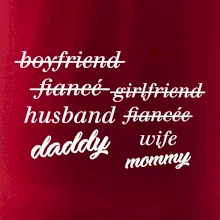 Partnerské triko nastávající rodiče