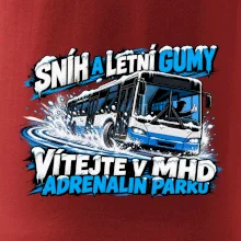 Sníh a letní gumy MHD adrenalin park