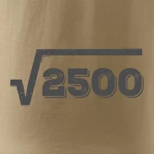 Narozeniny odmocnina 50