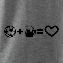 Míč, pivo, srdce Míč, pivo, srdce