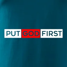 Put God first obdélník