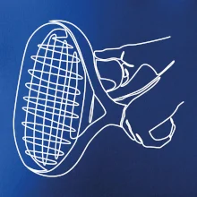 Tenisová raketa jednim tahem