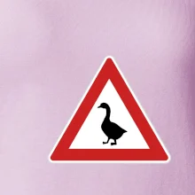 Dopravní značka - Pozor husa