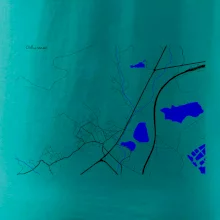 Chlumec 403 39 mapa s vodními toky