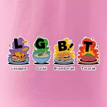LGBT - Lasagne, Guláš, Bramborák, Tatarák