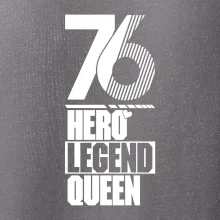 Hero, Legend, Queen 1976