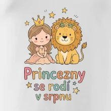 Dětský obrázek - princezny se rodí v srpnu