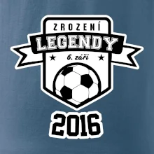 Zrození fotbalové legendy - tvůj den a rok narození