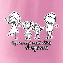 Opravdoví muži dělají dvojčata - holka kluk