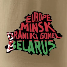 Mapy - názvy měst - Bělorusko