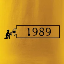 Instalatér - ročník narození v rámečku