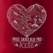 Moje srdce bije pro keše topografické srdce