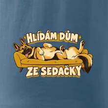 Hlídám dům ze sedačky - vlčák