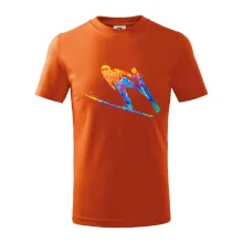 Skokan na lyžích splash