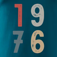 Vintage číslice 1976