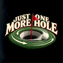 Just one more hole golfový green