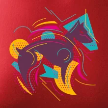 Pes abstrakce hubený