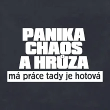 Panika, chaos a hrůza