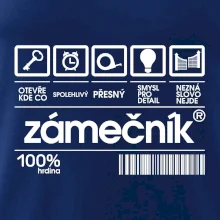 Čárový kód - zámečník