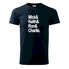 Mick Keith Ron Charlie