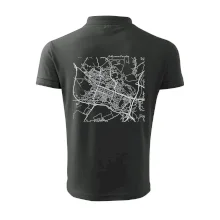 Mapy měst černobílé Ostrava Poruba