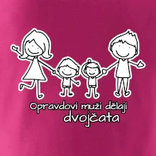 Opravdoví muži dělají dvojčata - kluk kluk