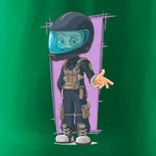 Vesmírný voják fialový