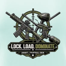 Taktická výzva lock load dominate airsoft