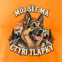 Můj šéf má čtyři tlapky - německý ovčák