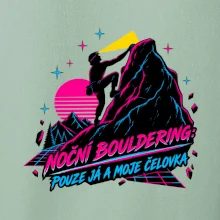 Noční bouldering s čelovkou