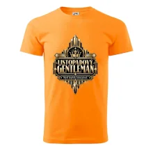 Listopadový gentleman zlatý art deco motiv