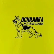 Ochranka na čtyřech tlapkách - vlčák