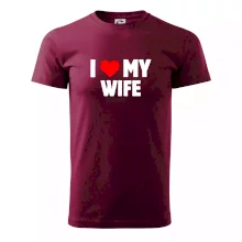 I love my wife